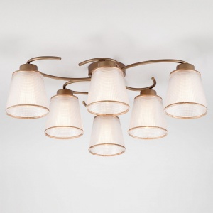 Потолочная люстра Eurosvet Phortos 60075/6 античная бронза