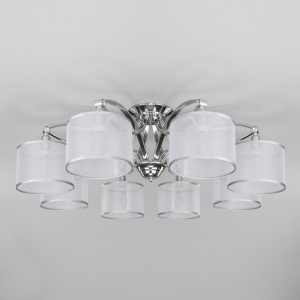 Потолочная люстра Eurosvet Fabiola 60109/8 хром