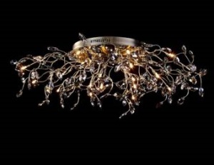 8534/21LED CR+SMK (1) Люстра