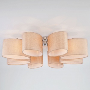 Потолочная люстра Eurosvet Elipse 60083/8 хром