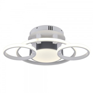 Светодиодная люстра 1706/3+1 WHT 156W