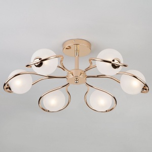 Люстра на штанге Eurosvet Camomile 70089/6 золото