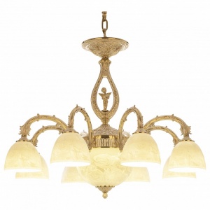 Подвесная люстра Bohemia Ivele Crystal 7109 71409P/8/210 GW P1 D Rose FA10M