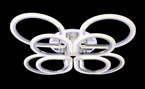 3015/4+4 CR+RGB (1) Люстра