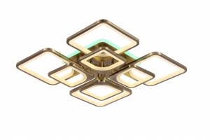 3011/4+4B AB/RGB (1) Люстра