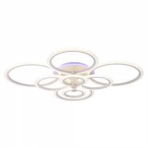 Светодиодная люстра 1376/8 WHT 258W RGB