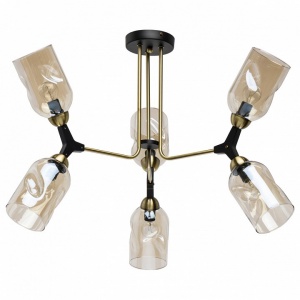 Люстра на штанге DeMarkt Гамбург 10 605013306