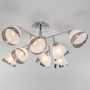 Люстра на штанге Eurosvet Paola 30126/8 хром