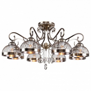 Потолочная люстра Rivoli Cofanetto S8 AB Б0037728