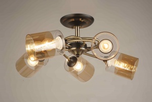 3461/5 BK+AB+AM (2) Люстра