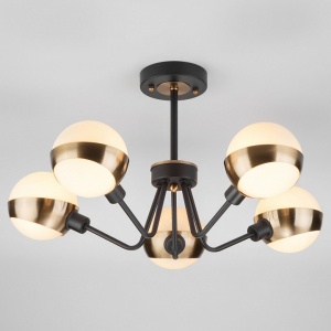 Люстра на штанге Eurosvet Jasper 70093/5 черный